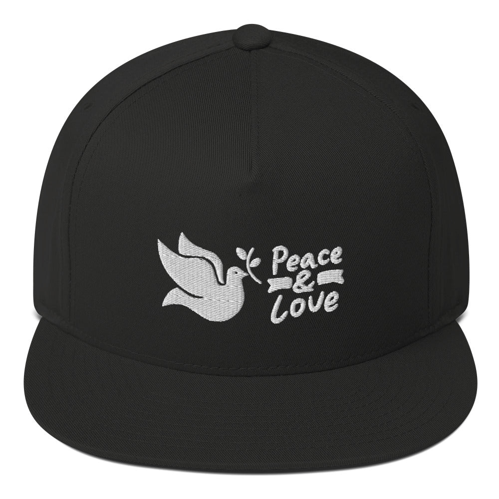 Peace Sign cap  - Embroidered SnapBack