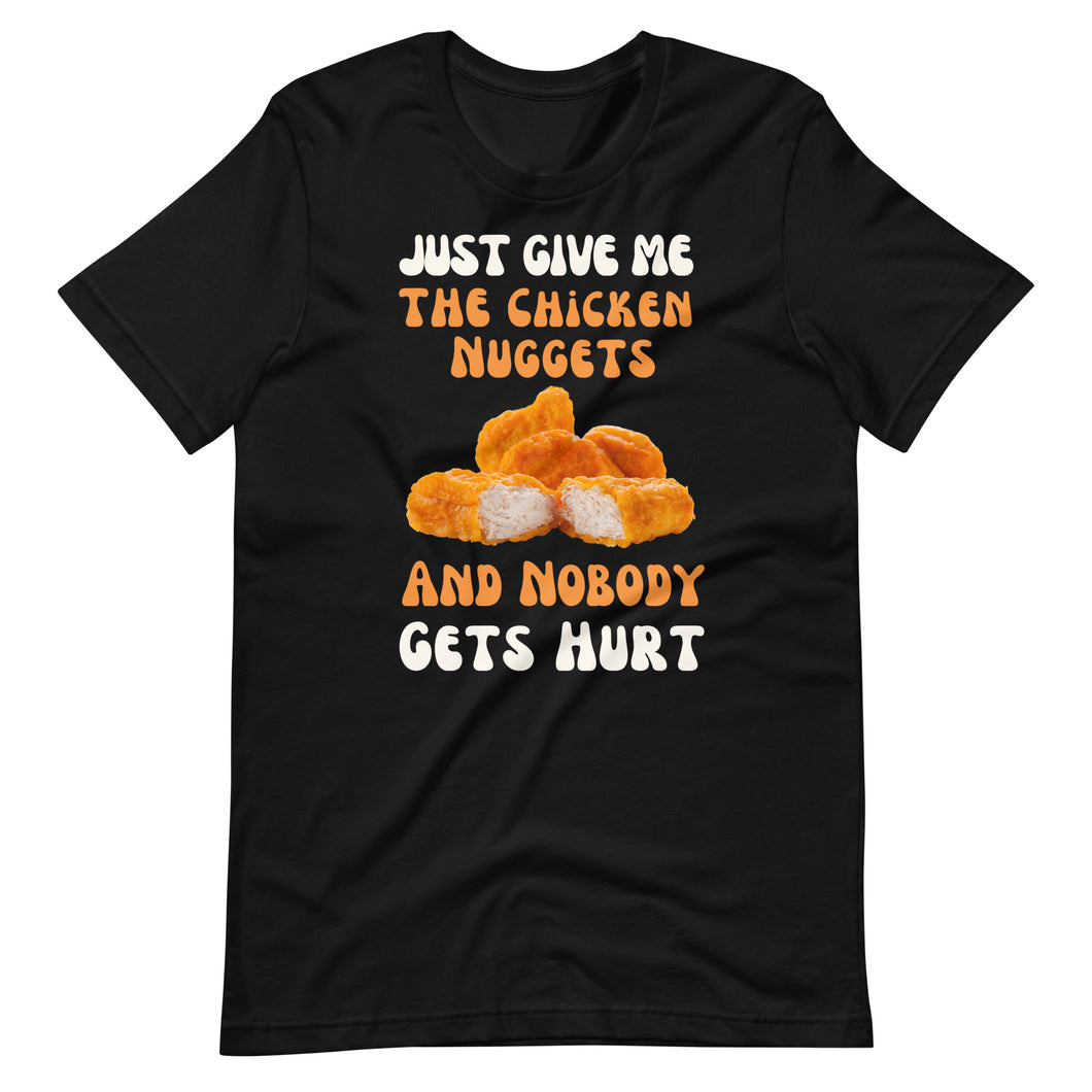 funny chicken t shirt - fried chicken Nuggets tee