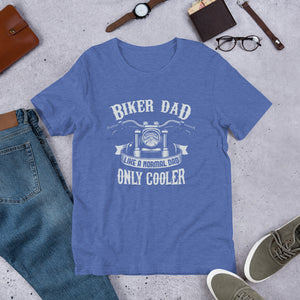 Dad Gift - Biker T Shirt  - J and P Hats 