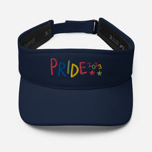Load image into Gallery viewer, Pride 2023- Embroidered Visor  - J and P Hats 