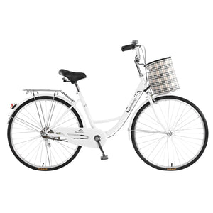 ladies bicycle with shopping basket | j and p hats