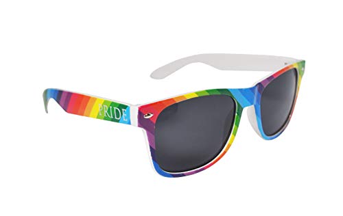 Colourful Gay Pride Drifter Rainbow Style Sunglasses (WSPSG1)