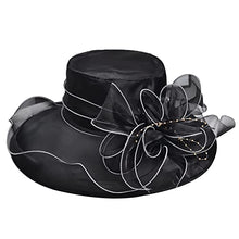 Load image into Gallery viewer, Dress Hat Bridal Tea Party ladies Wedding Hat | j and p hats 