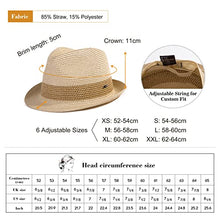 Load image into Gallery viewer, Comhats  Trilby Straw