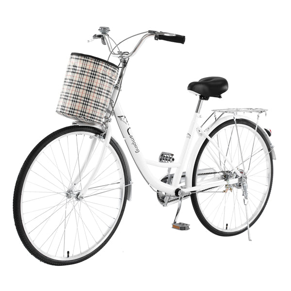 ladies bicycle with shopping basket  | j and p hats 