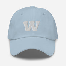 Load image into Gallery viewer, W Baseball Cap - J and P hats 