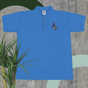 Pigeon Fanciers Embroidered Polo Shirt | j and p hats 