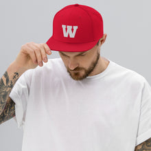 Load image into Gallery viewer, W Snapback Hat - J And P Hats 