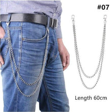 Load image into Gallery viewer, Key / Wallet Trouser Chains Great Street Wear Look Free Shipping - J and p hats Key / Wallet Trouser Chains Great Street Wear Look Free Shipping