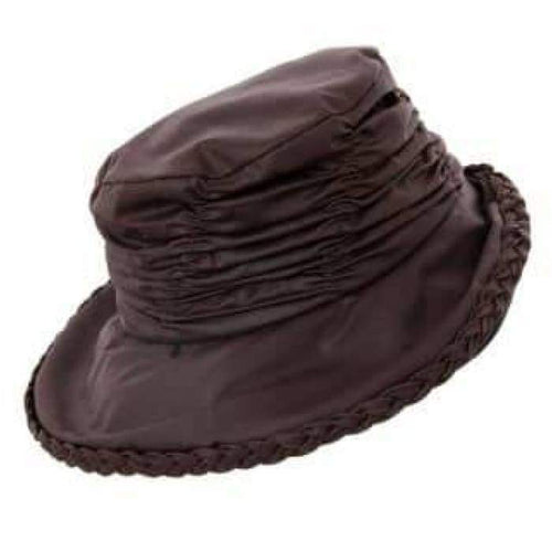 Ladies wax fashionable showerproof crushable hats - J and p hats Ladies wax fashionable showerproof crushable hats