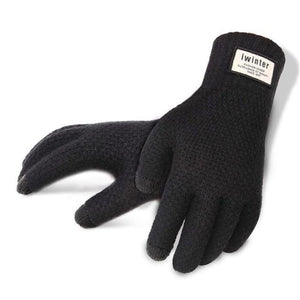 Men's  Knitted Gloves Warm Great choice of colours-J and p hats -