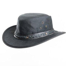 Load image into Gallery viewer, Men&#39;s Wax Hat -wide brim Aussie Style Bush Hat - J and p hats Men&#39;s Wax Hat -wide brim Aussie Style Bush Hat