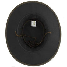 Load image into Gallery viewer, Oilskin Hat - BARMAH HAT 1050 OILSKIN BROWN-J and p hats -
