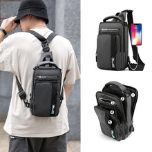 Load image into Gallery viewer, Crossbody bag Unisex anti theft