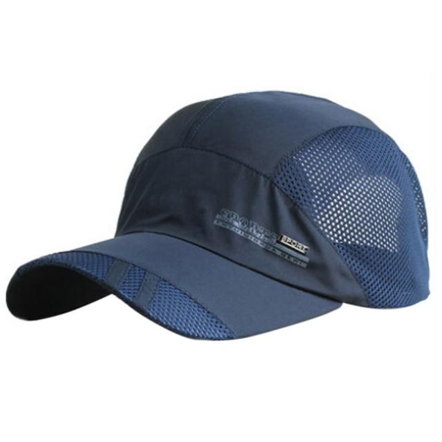 Mens summer baseball cap Cool Quick Dry Mesh Cap 6 Colours