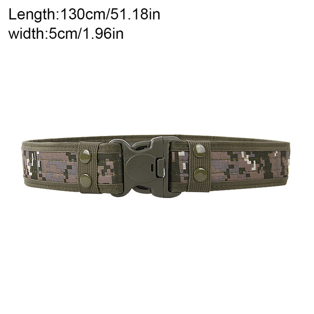 Mens belt canvas casual belt automatic buckle