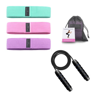 Resistance Bands Set Workout Rubber Elastic  Fitness Equipment For Yoga Gym Training