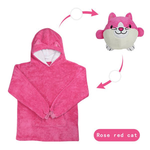 Kids Pet Hoodies  - Wearable Blanket Hoodie the latest craze