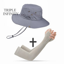 Load image into Gallery viewer, Men’s Sun Hat Anti-UV - Breathable Foldable Sun Hat