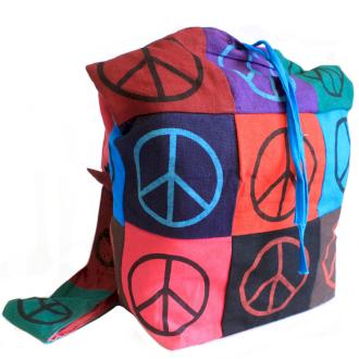 Sling Bags Cotton Patch - Peace Pattern - J and p hats Sling Bags Cotton Patch - Peace Pattern
