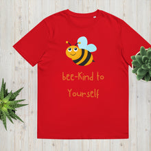 Load image into Gallery viewer, Bee-kind to yourself T shirt | j and p hats 