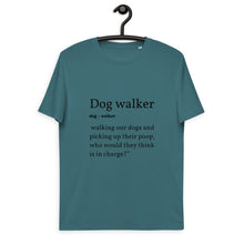 Load image into Gallery viewer, Dog walker definition funny t shirt -J and p hats