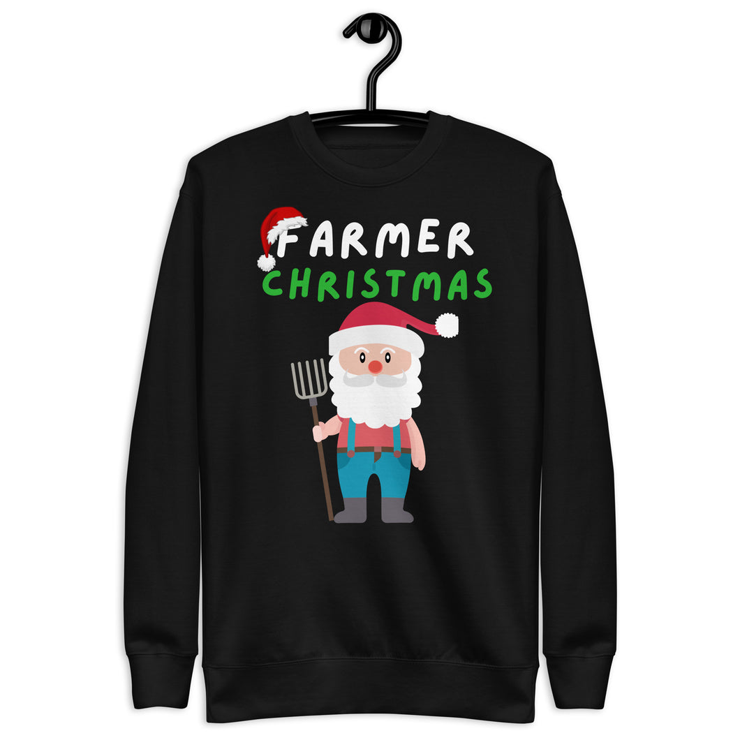 Farmer Christmas sweatshirt | j and p hats 