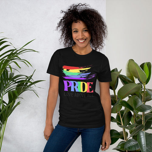 Gay Pride T-Shirt - Rainbow Logo | Gay pride | J and p hats 