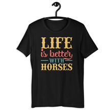 Load image into Gallery viewer, Horse Fan  Printed t shirt | j and p hats 