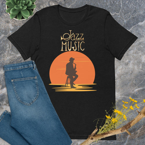 Jazz Fan T Shirt - Summer Vibes T Shirt  | j and p hats 