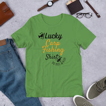 Load image into Gallery viewer, Carp fishing t shirt  | j and p hats
