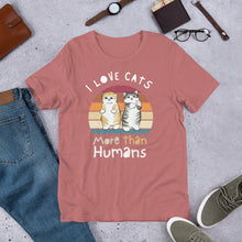 Load image into Gallery viewer, I love cats more than Humans | j and p hats 