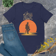 Load image into Gallery viewer, Jazz Fan T Shirt - Summer Vibes T Shirt | j and p hats