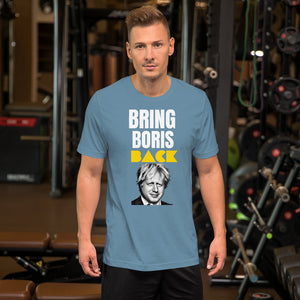 Bring Back Boris as Prime Minister t shirt | j and p hats 