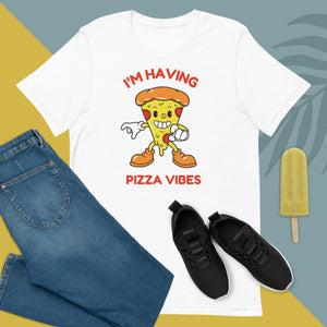 Pizza Vibes T shirt | j and p hats 
