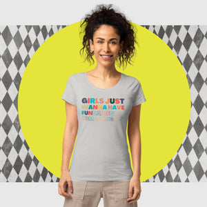 Girls just wanna have Fundamental Human Rights Shirt. - Women's rights, feminist shirt | j and p hats